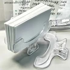 Simples Fixo Livro Clipes Fosco Transparente Página Titular Para Ferramenta De Leitura Clipe De Memorando Kawaii Acessór