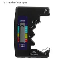 Testador De Bateria Digital Cdn AA AAA 3V , Capacidade De Célula De Botão , Detector Che , Display LCD , Ferramenta De D