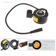 < Louish > 1 Peça 12V-72V Aceleradores 3 Pinos À Prova Dwaterproof Água Controle De Velocidade Dedo Acelerador Aperto Bi
