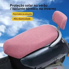 Capa de assento para motocicleta, veículo elétrico, manter aquecido, tudo incluído, quatro estações, Universal, almofada