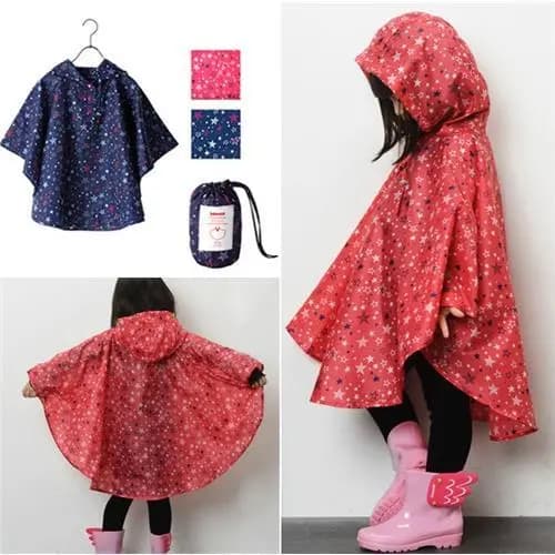 Capas de chuva modernas e elegantes em estilo japonês e coreano para homens, mulheres e crianças, capas de chuva e ponch