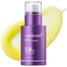 Sérum de Retinol Medicube |     Contém retinol, peptídeos e vitaminas para um poderoso cuidado firmador, hidratante e pr