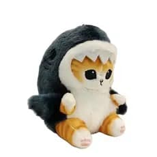 Gato pelúcia pingente boneca quarto frito lagosta tubarão bonito decoração do feriado saco abertura NQXN L39G