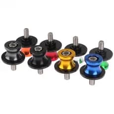 [Rhian] Parafusos De Suporte Do Braço Oscilante Traseiro Da Motocicleta Controle Deslizante De Carretel De 8 Mm COD Y7NT