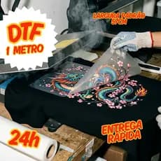 IMPRESSÃO DTF A METRO, A4 E A3 ENVIO IMEDIATO EM ATÉ 24 HORAS ADESIVO PERMANENTE ADESIVO PERMANENTE