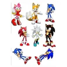 8 aplique termocolante sonic ADESIVO PERMANENTE ADESIVO PERMANENTE