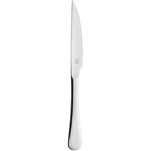 Kit 12 Facas de Mesa Aço Inox 22cm Moldular Refeições e Churrasco