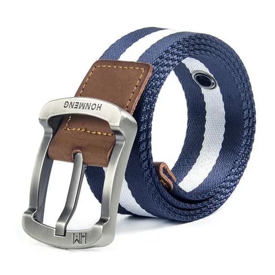 cinto masculino couro legítimo cinto masculino plus size ❖Cinto tático masculino cinto de lona de náilon Casual calças a
