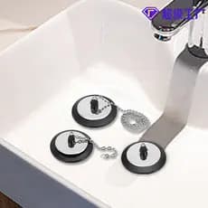 Tampa para banheira e pia, ralo de piso selado anti-odor para banheiro, resistente à corrosão, tampa de esgoto não defor