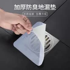 Dispositivo anti-odor para ralo de piso, tapete de silicone para ralo de piso para lavatório, cozinha e banheiro, à prov