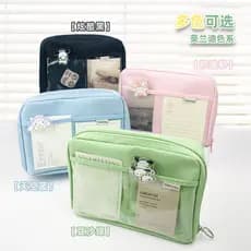 | 【pencil case】 | ♤Estojo de lápis de grande capacidade de 12 camadas Caixa de papelaria de alto valor High School Junio