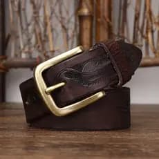 cinto masculino plus size cinto masculino grife ✪Masculino boêmio Retro cinto de couro genuíno primeira camada cinto exc