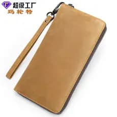 | carteira masculina pequena | carteira masculina grande carteira masculina original ✲Carteira de couro genuíno masculin