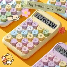 | 【calculadora cientifica】 | No Calculadora de dopamina fofa Estilo deusa de alta aparência Uso de escritório Exame de e