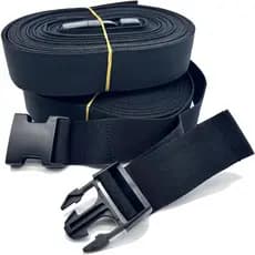 Versão Atualizada: 2 Peças de Cintas de Fixação para Capas de RV, 40FTx1.5Inch, Cintas de Amarração de Alta Resistência