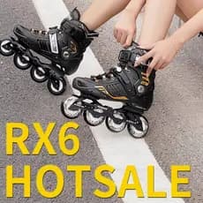 [Oferta Especial] Patins Lexiu RX6 para Adultos, Homens e Mulheres, Patins em Linha, Patins para Iniciantes, Patins em L