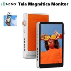 VEDO Monitor de Projeção Magnética 3.97 Polegadas para Smartphone Vlog Live e Selfie