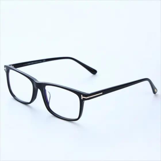 Nova Armação de Óculos Ford Square Frame, Estilo Clássico Retro Unissex para Negócios e Moda TF5584-D-B