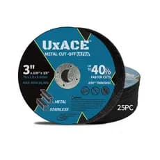 Disco de Corte de 3 Polegadas para Metal, Aço Inoxidável, Alumínio, Disco de Corte Profissional Super Fino para Esmerilh