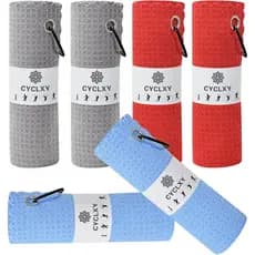 6 Pcs Golf Bag Towels,16" X 16",Microfiber Waffle Pattern for Golf Bags Towel for Men Women,Fishing Essentials Gifts wit