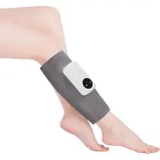 Massageador de Pernas por Compressão de Ar, Massageador de Panturrilha Sem Fio com Aquecimento, Massagem de Pernas por C