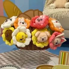 Kpop Idol Straykids Pelúcia Cartoon Skzoo Flor Presente Mercadoria Para Fãs