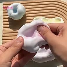 Anxiety Relief Toy Stress Ball for – Diy Squeeze Fidget Soft Stretchy Moldable Pinch Portable Reliever for Kids