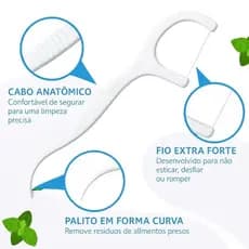 Kit Fio Dental Criança Fio Dental Infantil Arco Ultra Fino Limpeza Eficaz Fio Dental em Formato de Arco Ultra Fino