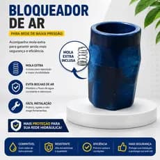 Válvula Bloqueador de ar Hidrômetro Redutor de Conta de água 3/4 - Gera Economia na Conta de Água