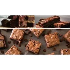 Aro cortador de Brownie com 16 cavidade - 7X7 em inox + Assadeira 30X30X3 em alumínio