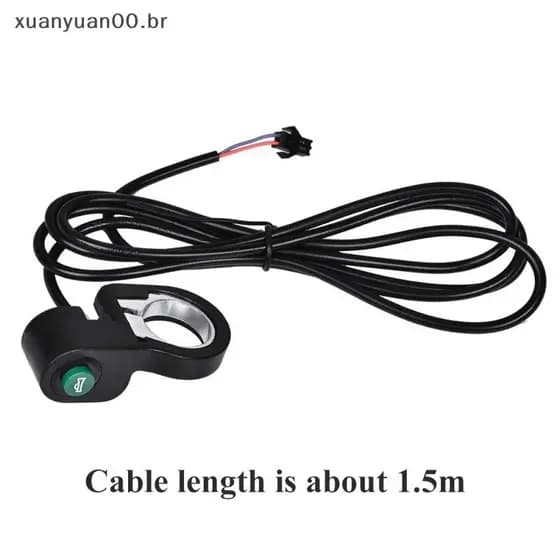 XUANY Universal 22.5mm Motocicleta Bicicleta Elétrica Chifre Botão Interruptor De Sinal
