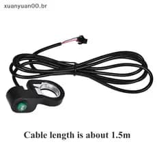XUANY Universal 22.5mm Motocicleta Bicicleta Elétrica Chifre Botão Interruptor De Sinal
