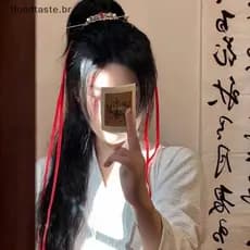 FFOOD Estilo Chinês Feminino Borla Bandana Cabelo Vara , Cos Desempenho Acessórios De
