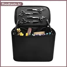 FFOOD Bolsa Organizadora De Ferramentas De Barbeiro De Grande Capacidade , Durável , De Armazenamento De Cabeleireiro Pa