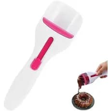 Colher Distribuidora de Massa para Bolo, Botão Deslizante de Um Toque para Dispensar Massa, Dispensador de Massa para Us