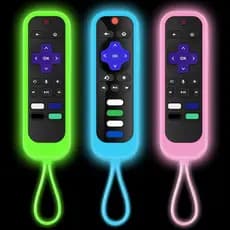 [3Pack] Capa para Controle Remoto Climberer Compatível com TCL/Hisense Roku TV | Roku TV da Sharp |   Roku Express 4K+,