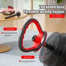 Alça De Kettlebell Ajustável Para Halteres , Placas De Peso , Bola De Balanço , Uso Doméstico E Fitness