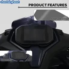 CHANT Protetor De Tela Para Velocímetro De Motocicleta , Filme Cerâmico À Prova De Arranhões , Capa Transparente Bla Pro