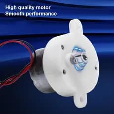 FEELI DC 3V-7.4V 5V 12RPM Velocidade Lenta Mini 300 Motor De Engrenagem Micro 32mm Caixa De Engrenagens De Plástico Redu