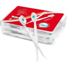 Mini Escovas de Dente Descartáveis com Pasta de Dente e Palito, Limpadores de Língua, Reduzem o Mau Hálito, Raspador de