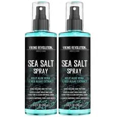 Spray de Sal Marinho Viking Revolution para Cabelo Masculino - Sprays Texturizantes para Cabelo com Extrato de Algas Mar