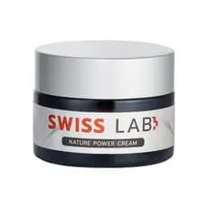 SWISS LAB Nature Power Cream - Hidratante Facial Hidratante e Iluminador com Extratos Botânicos Suíços, Creme Diário Lev