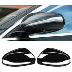 Jaronx Compatível com Substituição de Capas de Espelho para Mercedes Benz Classe C W205/Classe E W213/Classe S W222/GLC