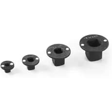 Conjunto de Adaptadores de Soquete de Impacto de Perfil Baixo, 4 Peças de Adaptadores de Tamanho de Encaixe para Espaços
