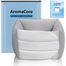 Almofada de Suporte Lombar, Suporte Espinhal Ajustável Aromacore, Sistema de Recuperação Espinhal, Suporte para Costas p
