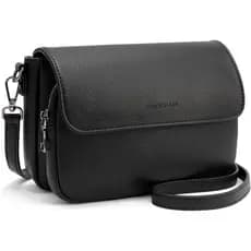 Bolsas Transversais GAEKEAO para Mulheres, Bolsas Transversais de Couro Vegano, Bolsa para Celular, Bolsa de Ombro para