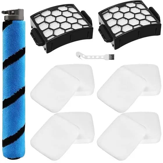 Acessórios de Filtro HEPA e Escova Rotativa Compatíveis com o Aspirador Vertical Shark UV850 Performance Lift-Away ADV D