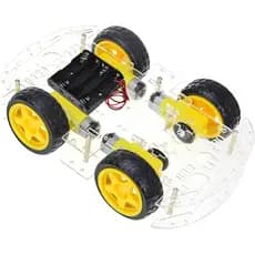 Kit de Chassi de Carro Robô Inteligente DIY da Perseids, Brinquedo Educacional com Rodas com Encoder (Sensor de Velocida