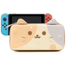 GeekShare Cat Ears Carry Case Compatible with Nintendo Switch OLED - Portable Hardshell Slim Travel Carrying Case fit Sw