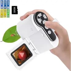 Microscópio para Crianças - Microscópio Mini Portátil de Mão 1000X para Crianças |   Telescópio com Foto e Vídeo, Brinqu